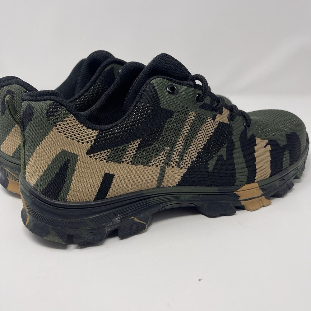Steel Toe Safety Work Shoes for Men/Women Construction Sneakers Camouflage Boots